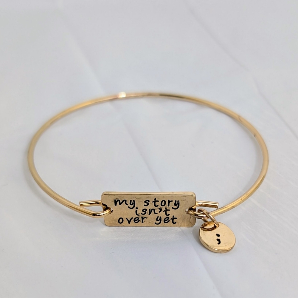 Bundle Only - Gold Inspirational Bracelet